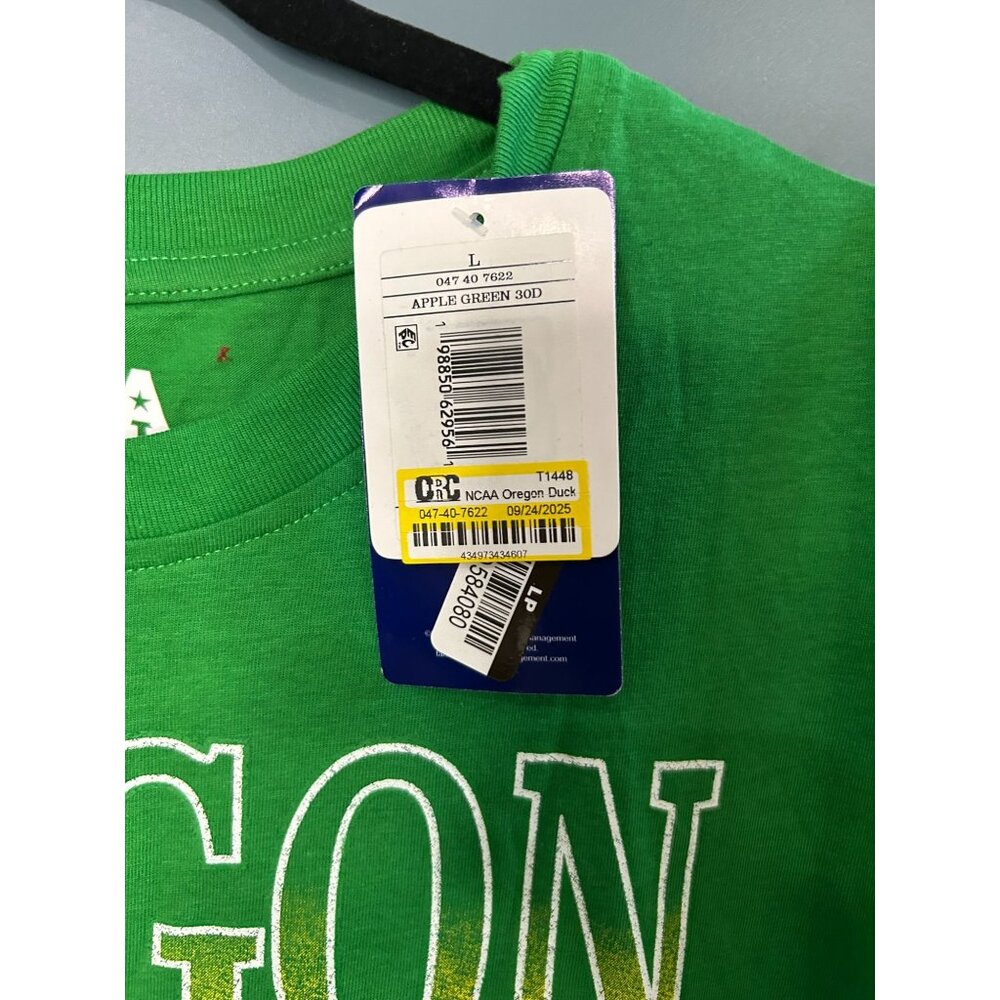 NWT NCAA Oregon Ducks Men's Bi-Blend T-Shirt - Large - Picture 3 of 4